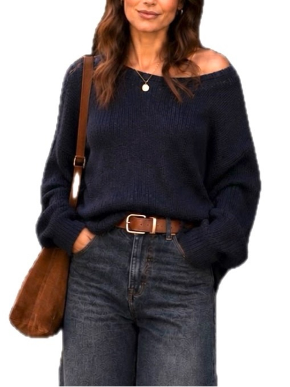 Fashion Blue Sweater. Size L.‎